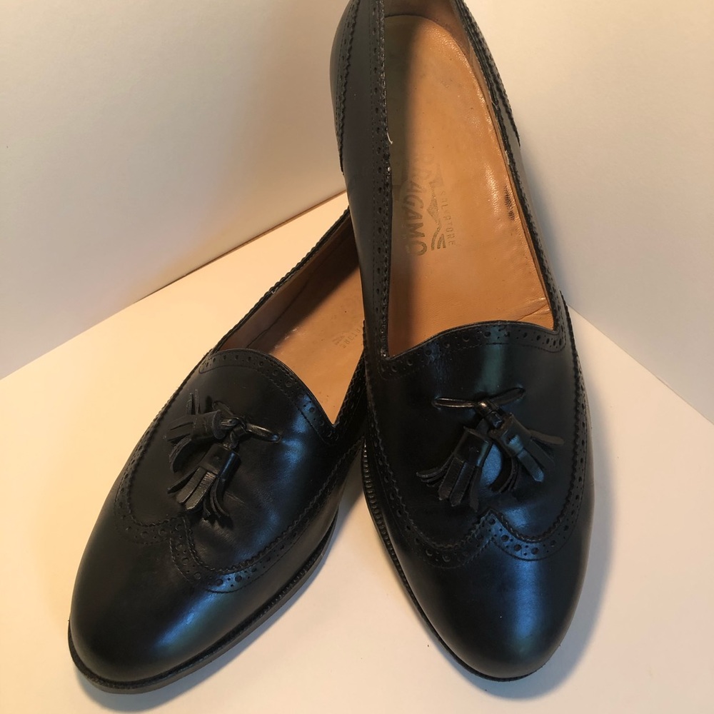 Salvatore Ferragamo men’s shoes 11ee black